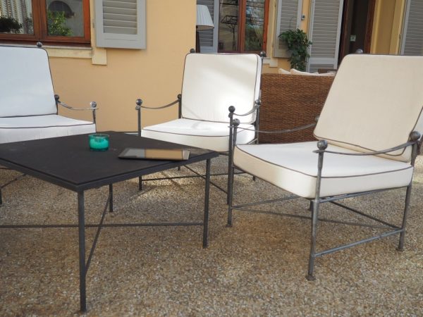 Mobili ed arredo da giardino ed esterno di alta qualità - wrought iron furniture - meubles en fer forgé - schmiedeeiserne Möbel